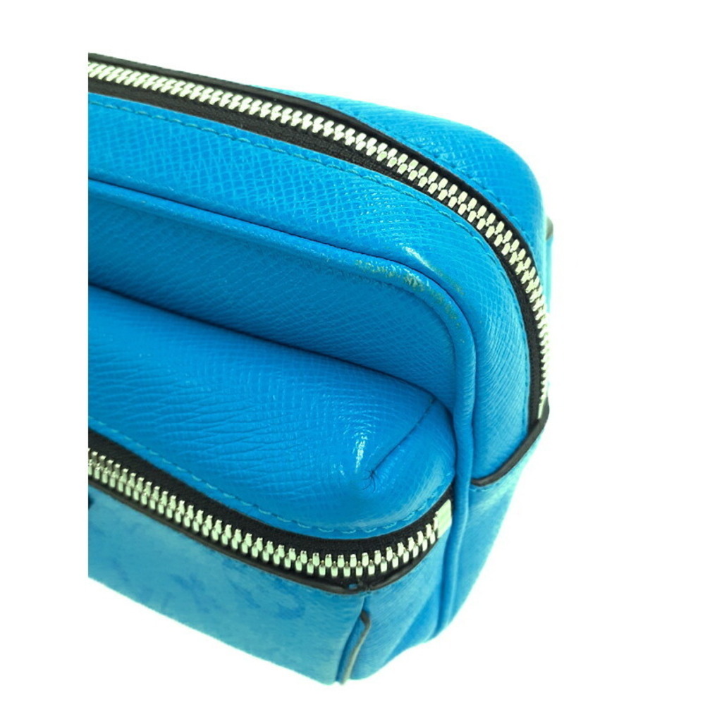 Louis Vuitton Taiga Black Leather Rama Bum Bag Outdoor Body - Picture 5 of 9